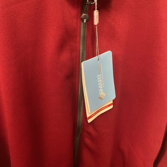 OUTER BOUNDARY Mens Full Zipped Fleece Jacket with Piping Size: 3X **NWT** - Picture 4 of 5